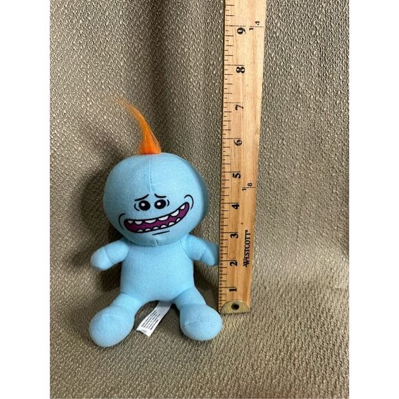 Mr. Meeseeks Plush Rick and Morty Blue Alien 7" Stuffed Animal Toy Factory - Picture 9 of 10